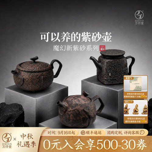 万仟堂魔幻新紫砂壶纯手工壶泡茶