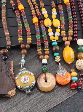 挂件复古毛衣链男女个性休闲