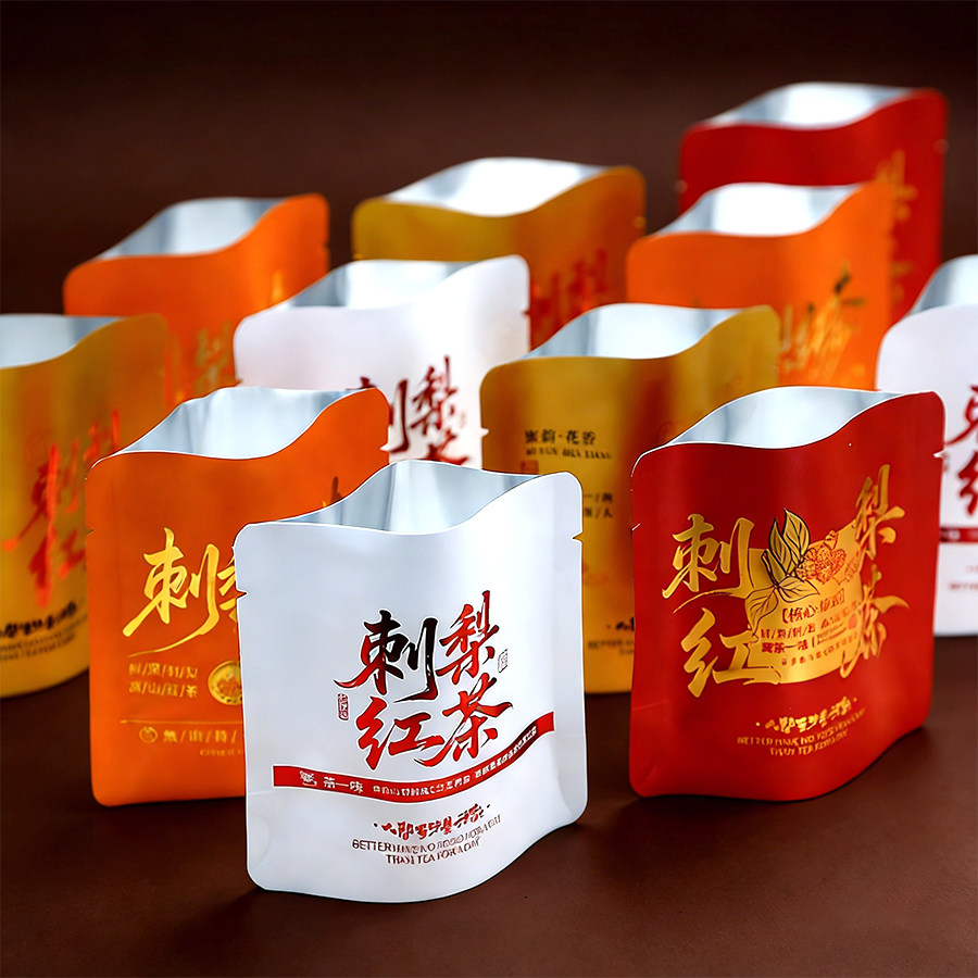 通版茶叶包装袋刺梨红茶古树茶独立小泡袋岩茶铝箔分装内袋子现货