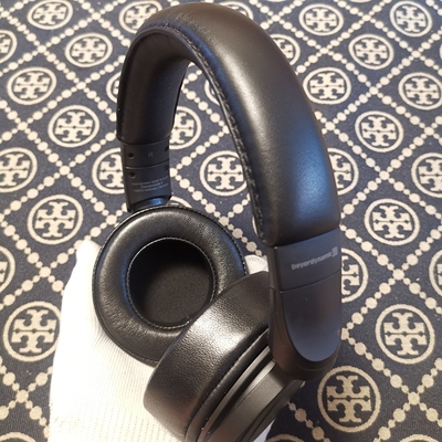 拜亚动力dt240pro头戴耳机头梁皮耳罩更换小羊皮无需拆机手工缝制