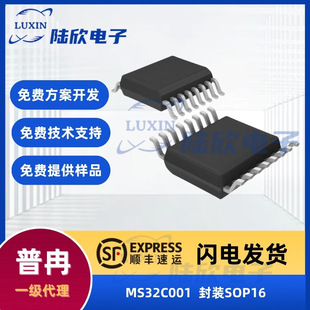 普冉MS32C001[L/D/W]12S芯片封装sop16单片机 mcu方案开发设计
