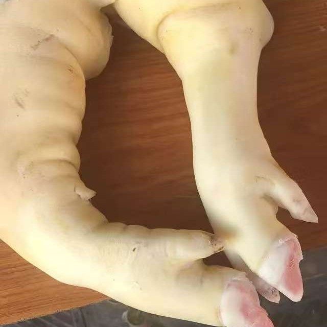 贵州农家老品种土猪肉，猪手猪脚整只京东冷链包邮(默认切块)