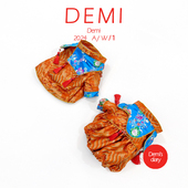 情侣装 DEMI原创定制宠物新年衣服法斗巴哥英斗恶霸中式 锦缎厚唐装