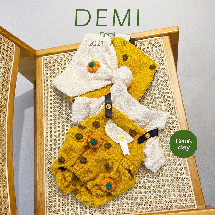 DEMI原创定制狗狗羊羔绒情侣装
