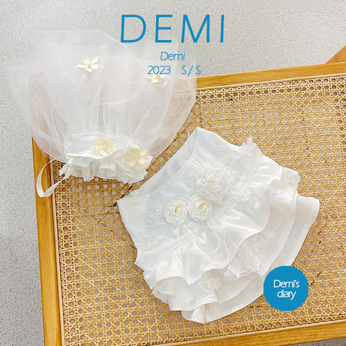 DEMI原创定制宠物纯白婚纱法斗巴哥英斗恶霸生日礼服婚礼重工裙子