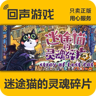 Stray 国区 迷途猫 cdkey 正版 灵魂碎片 Cat Steam Lost