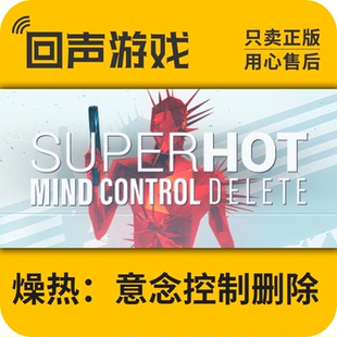 Steam 正版 国区 激活码 燥热 SUPERHOT: MIND CONTROL DELETE