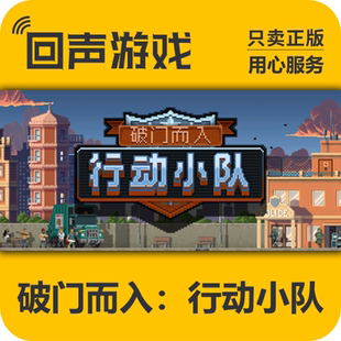 steam 国区 破门而入：行动小队 CDKEY 正版 PC端游戏 现货秒发