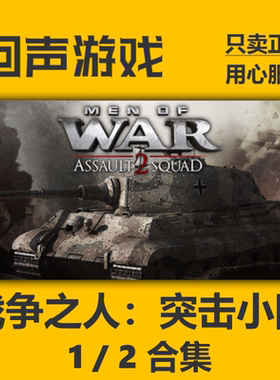 Steam国区战争之人 突击小队2Men of War: Assault Squad2正版cdk