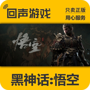Steam正版国区 黑神话悟空  Black Myth: WuKong 激活码入库秒发