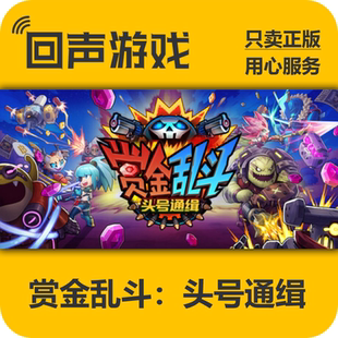Steam正版国区key 赏金乱斗:头号通缉 激活码入库 秒发