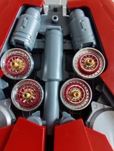 MG沙扎比专用豪华喷口 红色 蓝色 金色 尾部扁平豪华喷口脚底喷口