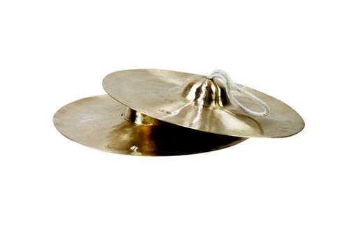 木森乐器学生镲25公分广钹铜镲大钹鼓号队队镲铜学校镲腰鼓镲水镲