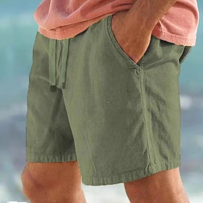 棉麻工装短裤薄款透气宽松五分裤