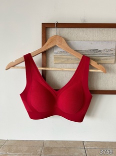 美月馨3759无痕内衣女小胸聚拢无钢圈收副乳防下垂调整型文胸罩