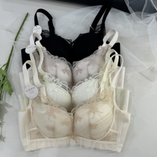 相丝保罗5239内衣女收副乳聚拢小胸防下垂舒适薄款性感美背文胸罩