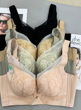 佳妮拉丝801新款Q弹乳棉滑滑杯聚拢舒适性感蕾丝无钢圈调整文胸罩