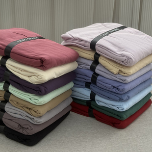 裸睡全棉A类天竺棉床笠 100%棉亲肤床垫保护罩纯棉针织棉床套1.8m