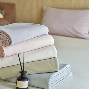 超级加厚A类天竺棉被套 全棉针织棉裸睡双人200x230cm被罩单人1.5