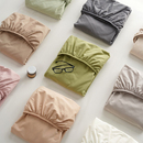 秋冬加厚大雁纹全棉磨毛床笠单件 亲肤纯棉席梦思保护罩床罩床单