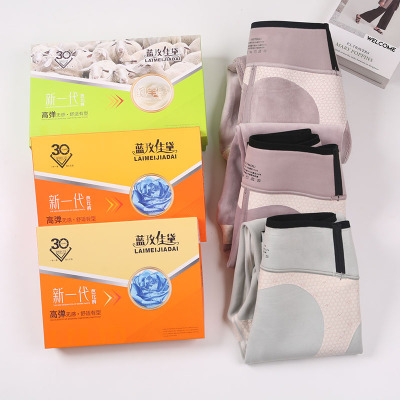 蓝玫佳黛加绒裤外穿高腰显瘦瑜伽裤运动修身提臀九分裤女7801