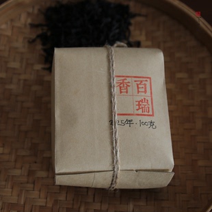 2025年百瑞香 武夷岩茶 高山纯料 中轻火炭焙100克乙楚佳木
