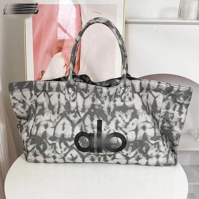 通勤字母帆布托特包女大容量ALO