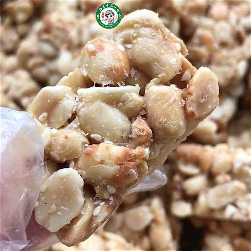 包邮 古早味传统手工花生糖花生酥糖牛扎糖500克福建特产零食小吃