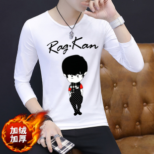 下男装 长袖 t恤学生韩版 特价 包邮 20元 潮男保暖内衣9.9 卫衣 便宜10