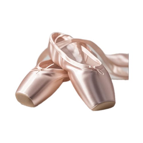 儿童芭蕾舞蹈鞋成人足尖鞋绸缎面