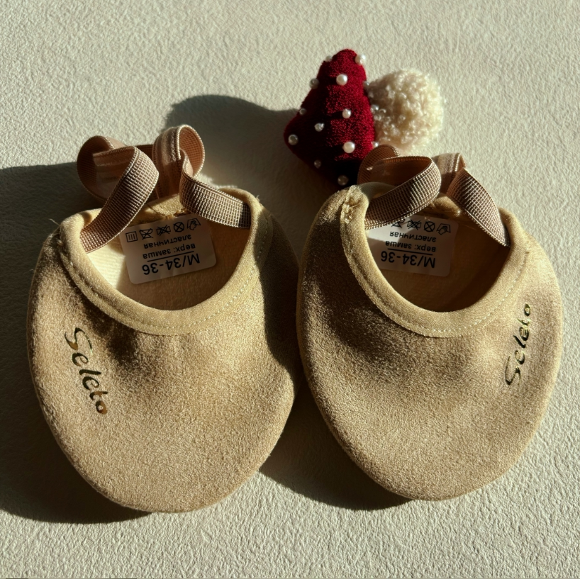 舞蹈鞋女专业艺术体操鞋半掌袜芭蕾练功软底鞋形体表演训练跳舞鞋