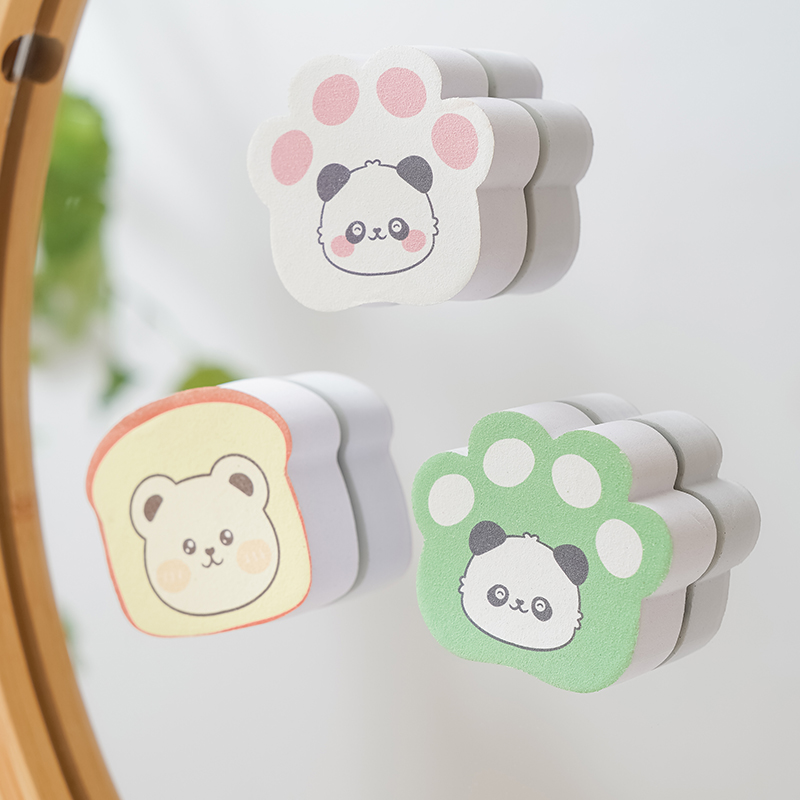 卡通镜面擦浴室玻璃镜子海绵擦