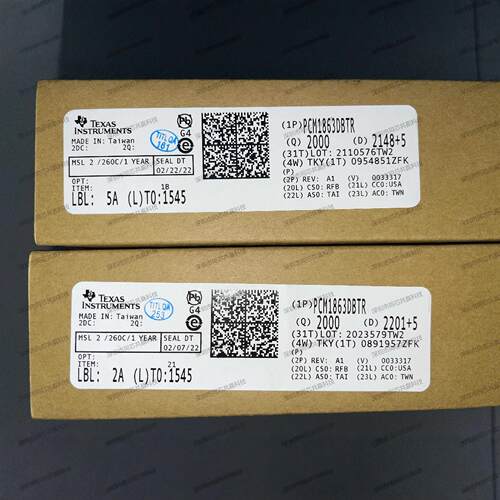 PCM1863DBTR原装ADC/DAC专用芯片