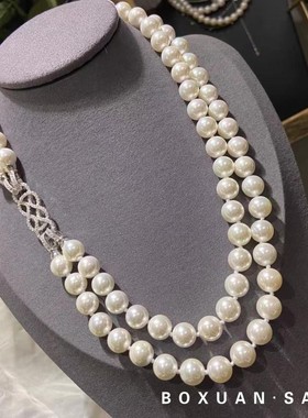 项链名媛风天然深海戴法多样