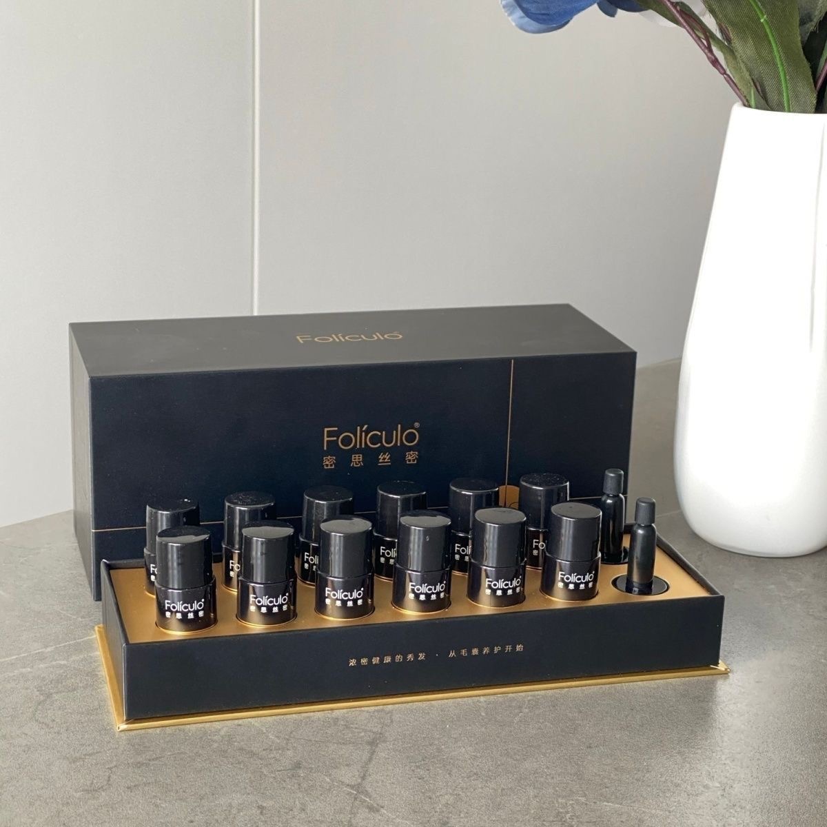 密思丝密mssm防脱安瓶固发育发防脱密发安瓶固发毛囊小黑瓶正品