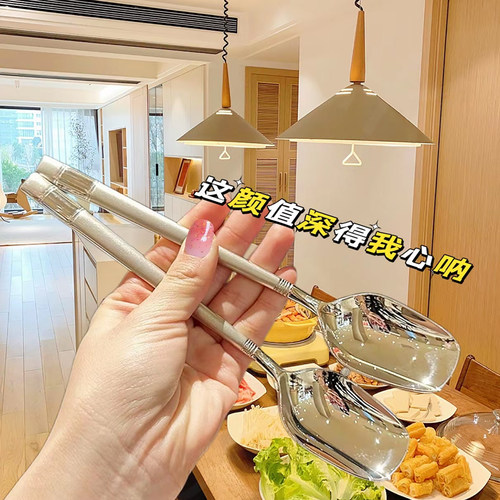 不锈钢勺子汤勺米饭勺家用高档精致儿童个人专用西瓜甜品汤匙调羹