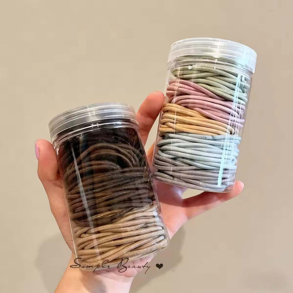 简约头绳女韩版细发圈