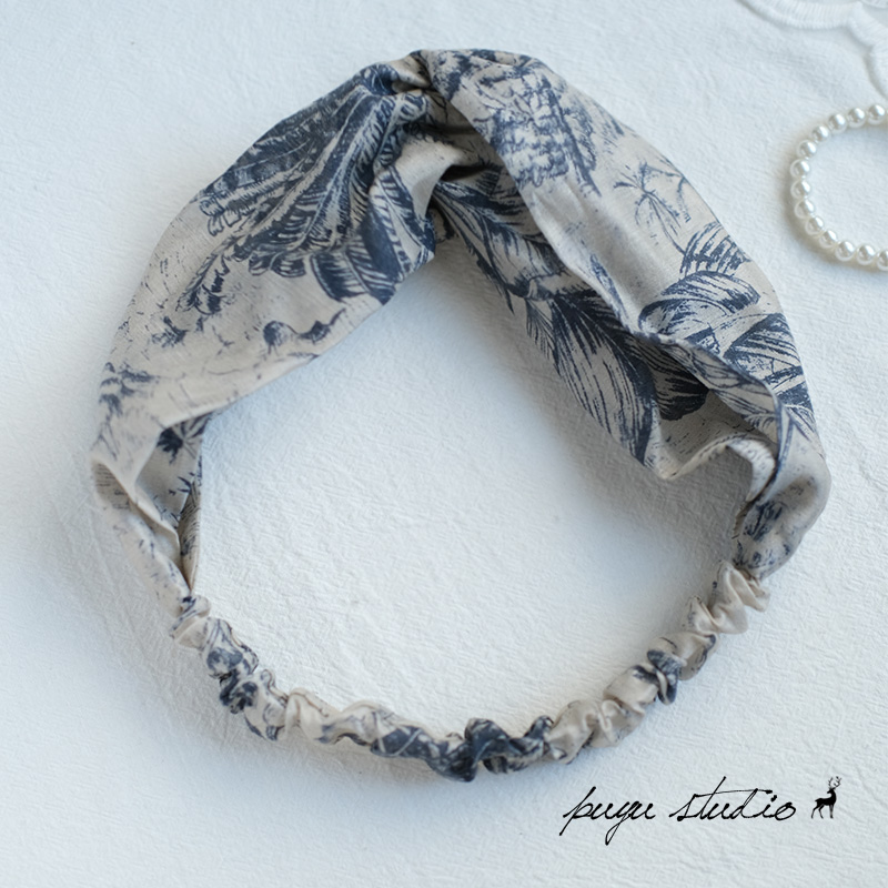 朴遇文艺天丝麻松紧发带