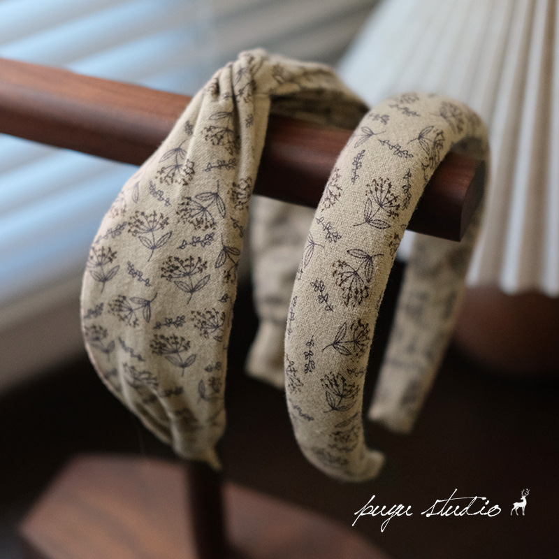 朴遇发箍布复古原创手工