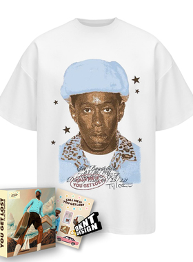 Tyler the creator 泰勒 人像  call me if you get lost 短袖T恤