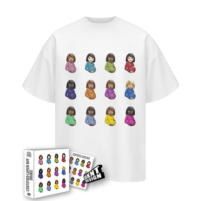 DKNT潮牌卡通图案HIPHOP