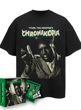 CHROMAKOPIA Tyler The Creator 短袖T恤 纯棉 重磅 宽松 泰勒