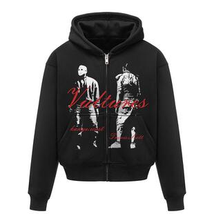 侃爷 卫衣 水洗 Vultures 2 连帽卫衣 重磅 美式 KANYE 宽松 复古