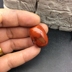 精品天然宣化战国红玛瑙勒子顶珠隔珠 diy散珠桶珠 包邮!