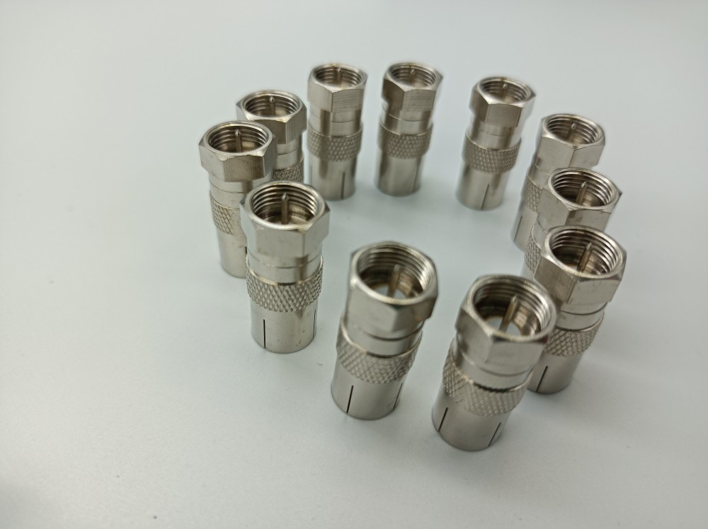 转换头F头 英制F头转电视母座 TV转F F头转电视 F头转换器