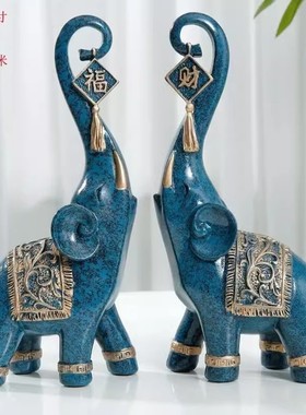 大象摆件招财客厅风水象镇宅