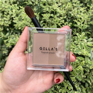 送鼻影刷!秒变立体!双色修容盘鼻影阴影侧影粉新手OMEGA平替V脸