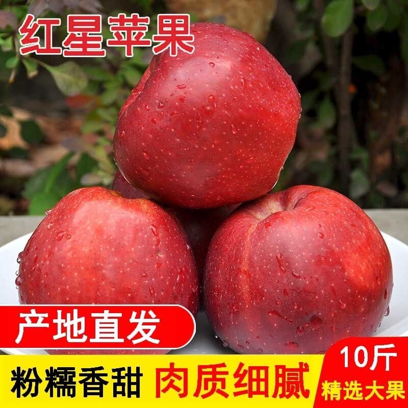 花牛红星香甜婴儿辅食老人苹果