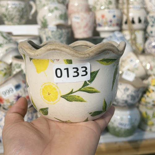 柠檬波浪口设计孤品一物一拍