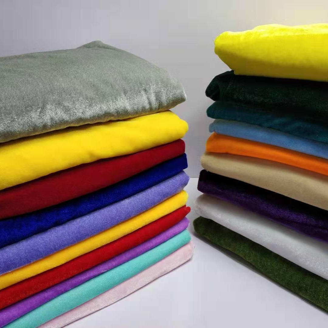 加厚2米宽金丝绒布料面料背景幕布会议桌布舞台服台裙婚庆用品布